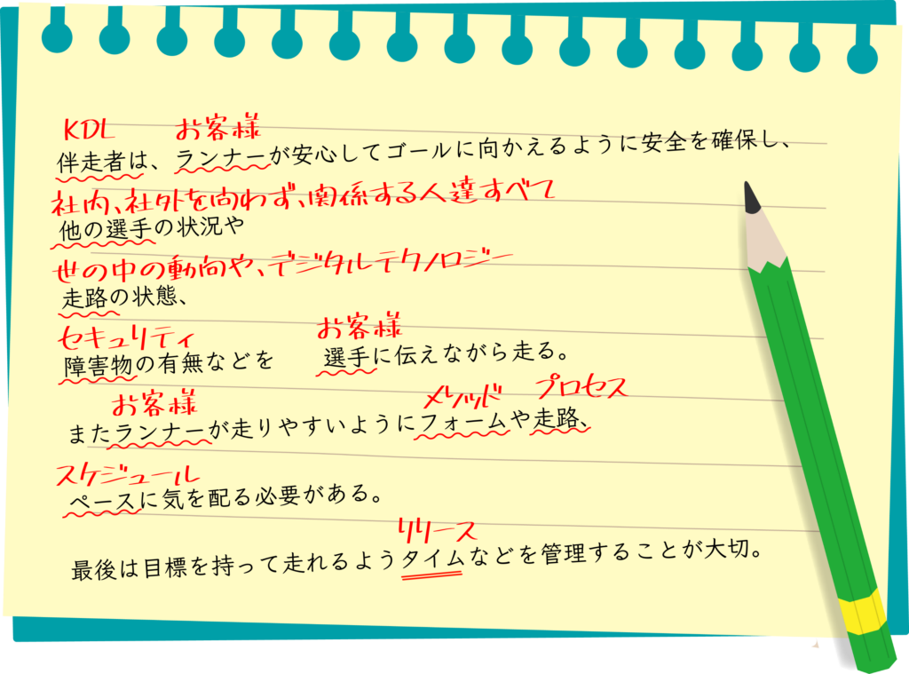 KDLの「伴走」って何だろう？